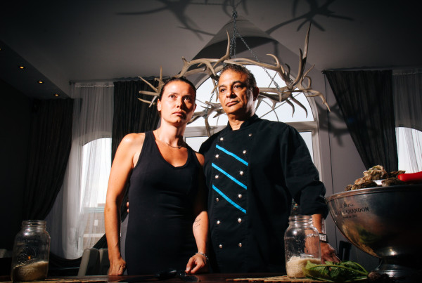 Owners Dominique Gilgen and Ahmad Mansorifard